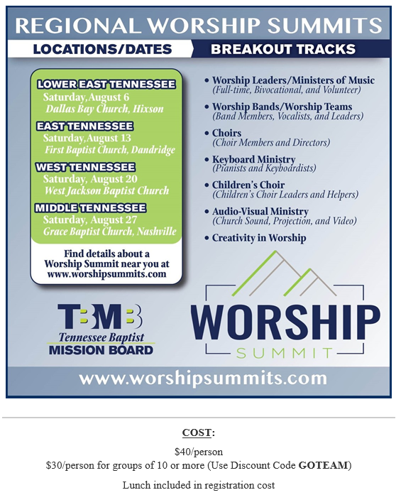 Music and Worship Summit